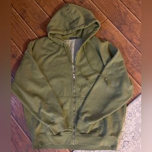 Brandy Melville Christy Oversized Hoodie, Green, One Size